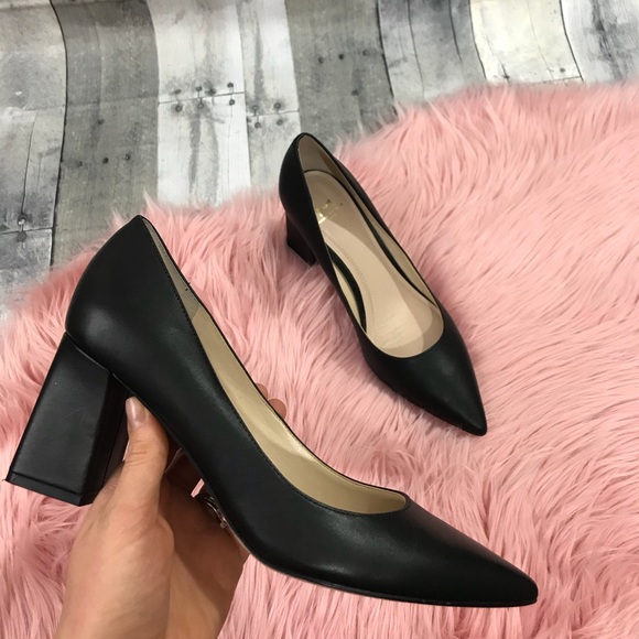 Marc Fisher Shoes - Like NEW Marc Fisher black Zala block heels